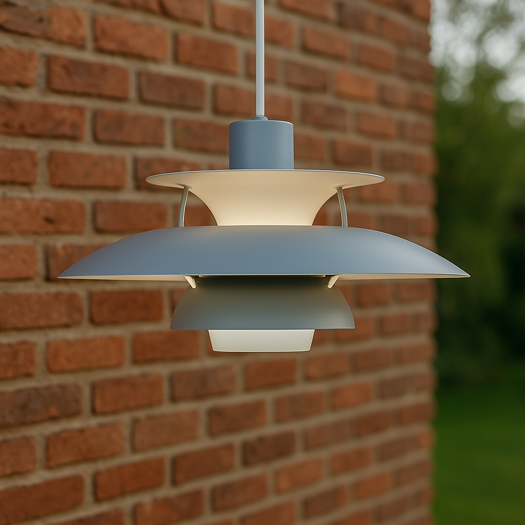 Deckenlampe | Rund Hängend LED Langlebig Dimmbar Vielseitig Stilvoll-Dunkelgrau-30 cm-Luzern Mode