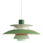 Deckenlampe | Rund Hängend LED Langlebig Dimmbar Vielseitig Stilvoll-Grün-30 cm-Luzern Mode