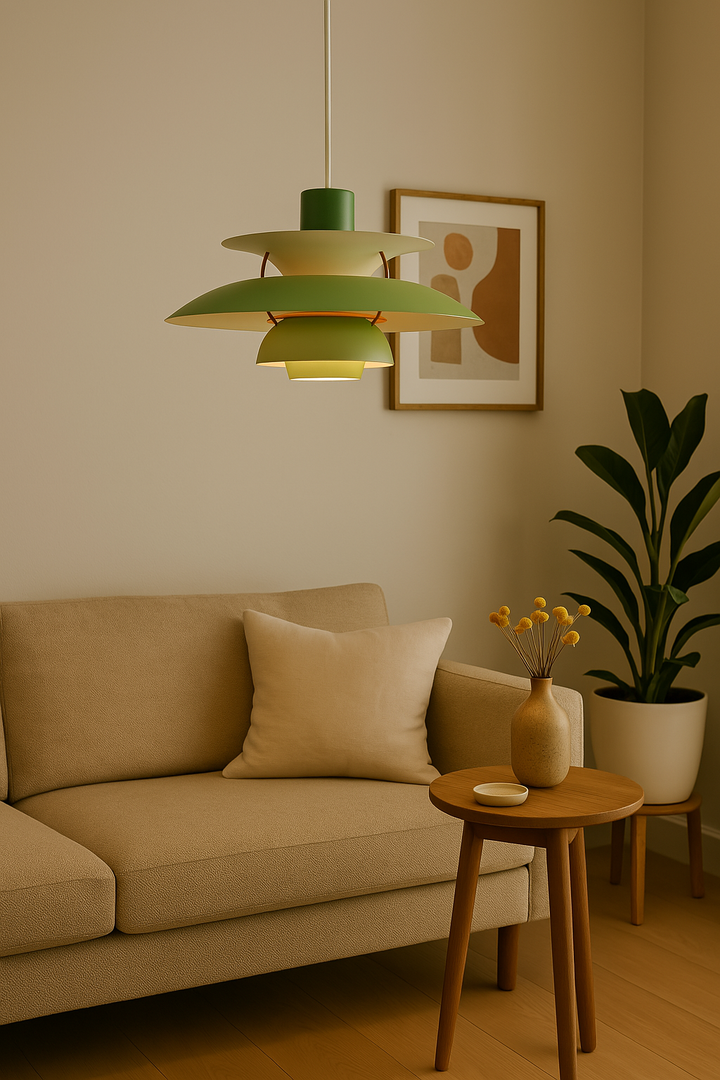 Deckenlampe | Rund Hängend LED Langlebig Dimmbar Vielseitig Stilvoll-Luzern Mode
