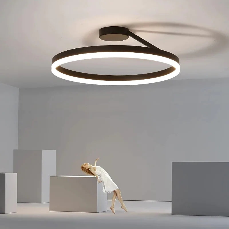 LED-Deckenleuchte | Rund Modern Stilvoll Vielseitig Stimmungsvolll Langlebig-Luzern Mode