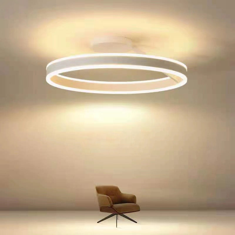 LED-Deckenleuchte | Rund Modern Stilvoll Vielseitig Stimmungsvolll Langlebig-Weiß-3 Farben-B-Luzern Mode