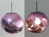 Deckenlampe | LED | Kugel | Eisen | Verstellbare Höhe | Energiesparend | Modern-Rosa-15CM-Luzern Mode