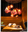 Deckenlampe | LED | Kugel | Eisen | Verstellbare Höhe | Energiesparend | Modern-Roségold-15CM-Luzern Mode