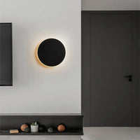 Runde LED-Wandleuchte | Minimalistisches Design | Touch-Steuerung-Luzern Mode