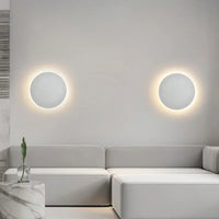 Runde LED-Wandleuchte | Minimalistisches Design | Touch-Steuerung-Luzern Mode