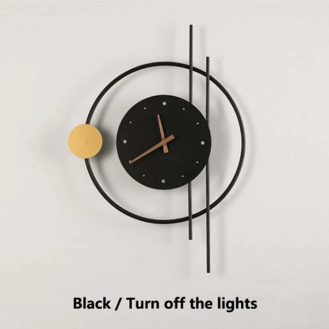 LED-Wanduhr | Stilvoll Einzigartig Vielseitig Dekorativ Langlebig Energiesparend-Luzern Mode