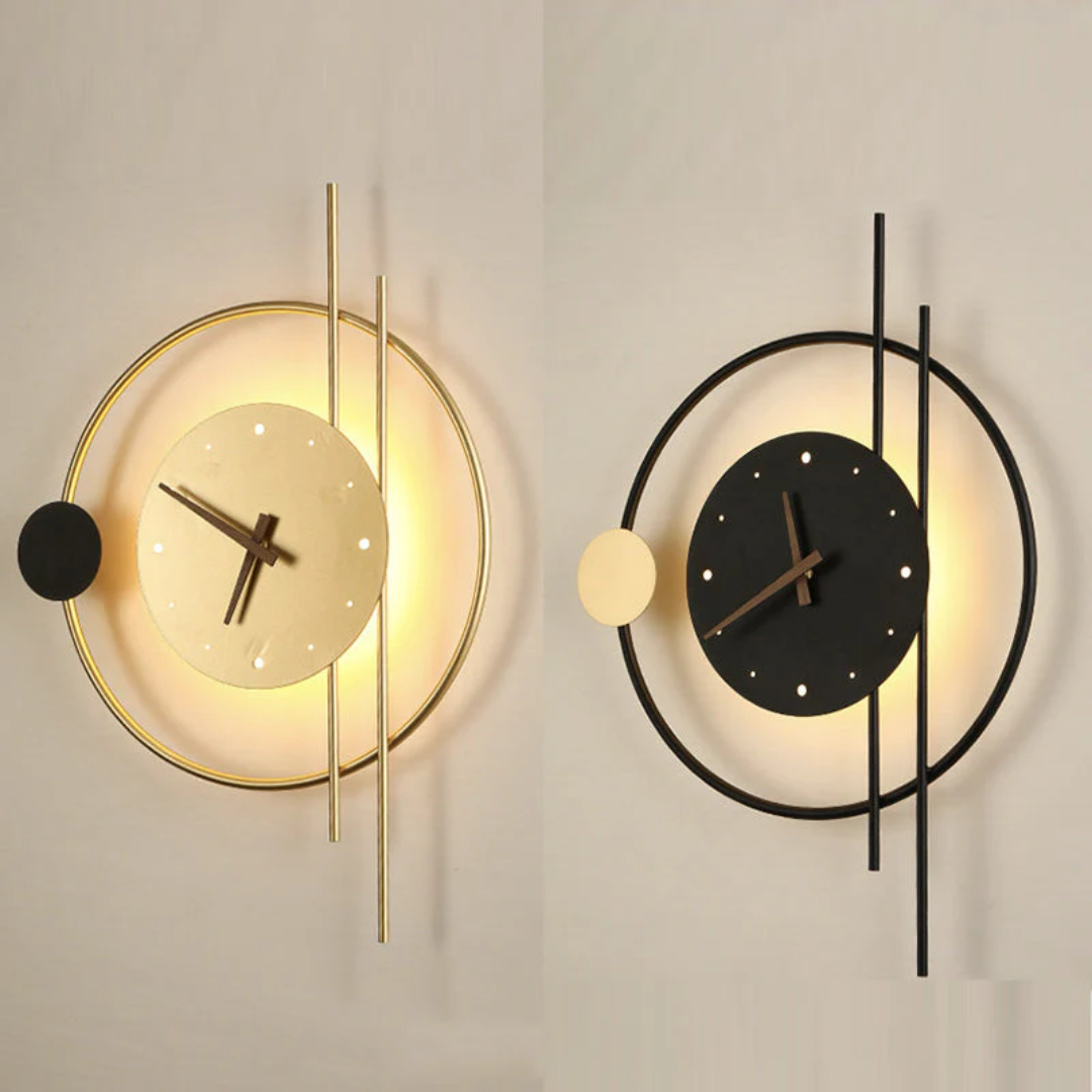 LED-Wanduhr | Stilvoll Einzigartig Vielseitig Dekorativ Langlebig Energiesparend-Luzern Mode