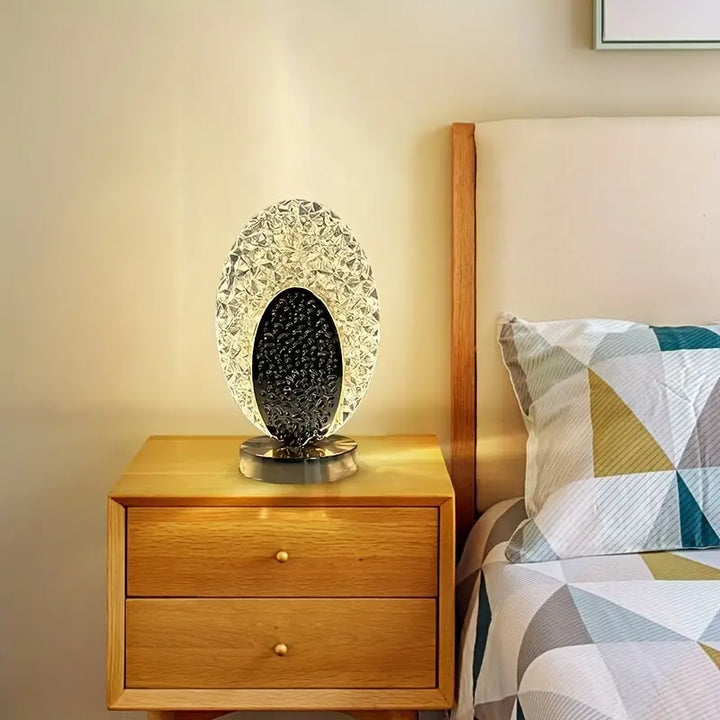 Tischlampe | Pfau Luxus LED Nachhaltig USB Stilvoll Vielseitig Stimmungsvol-Luzern Mode