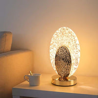 Tischlampe | Pfau Luxus LED Nachhaltig USB Stilvoll Vielseitig Stimmungsvol-Luzern Mode