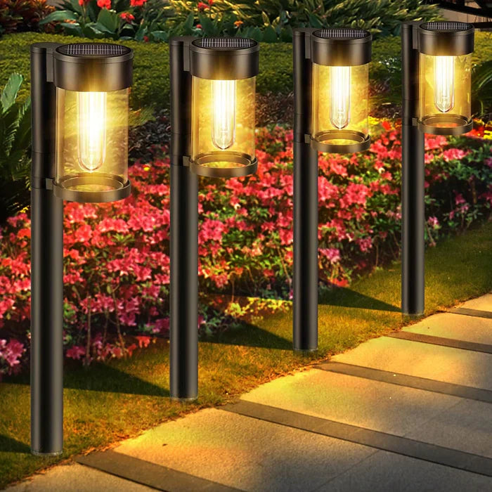 Solar Gartenbeleuchtung | Stilvoll Stimmungsvolll Nachhaltig Modern Luxuriös-Luzern Mode