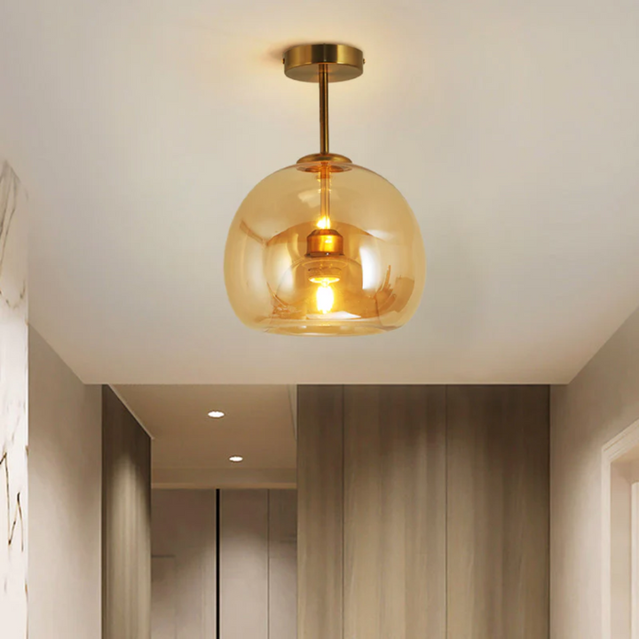 Runde Deckenlampe | LED Langlebig Stilvoll Vielseitig Stimmungsvol Modern-Gold-Hängelampen-Luzern Mode