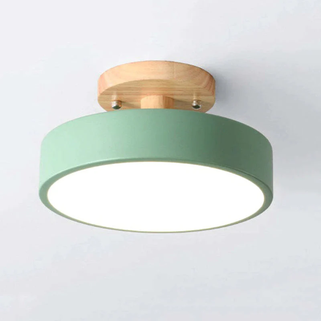 LED-Deckenlampe | Rund Modern Stilvoll Stimmungsvol Vielseitig Langlebig-Grün-Luzern Mode