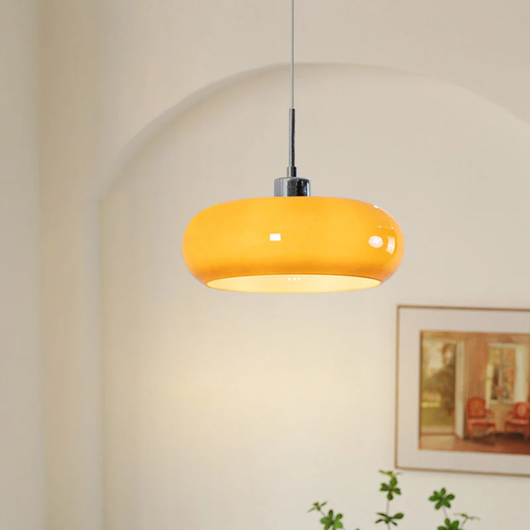 Runde Hängelampe | LED Langlebig Modern Stilvoll Vielseitig Einzigartig Eindeutig-Orange-Luzern Mode