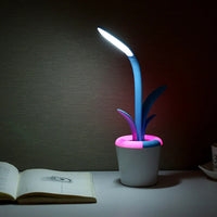 Schreibtischlampe | Modern Pflanzenstil Stilvoll LED Nachhaltig Vielseitig-Luzern Mode