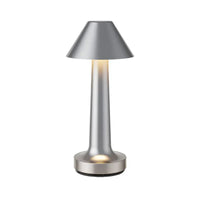 Tischlampe | Stilvoll LED Langlebig Luxus Vielseitig Stimmungsvolles Licht Modern-Silber/Kegel-Luzern Mode