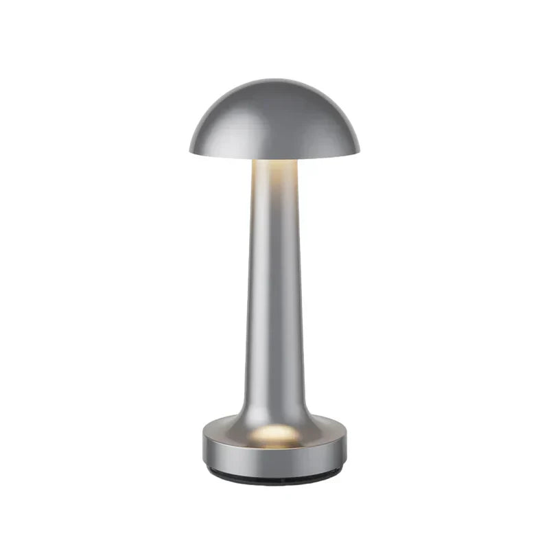 Tischlampe | Stilvoll LED Langlebig Luxus Vielseitig Stimmungsvolles Licht Modern-Silber/Rund-Luzern Mode
