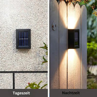 Garten-Wandleuchte | Stilvoll Langlebig Aufladbar Solarenergie Vielseitig-Luzern Mode