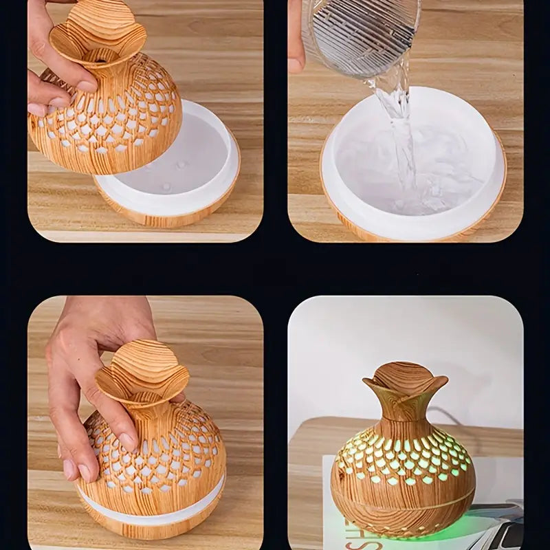 Aroma-Diffuser | Modern Stilvoll Vielseitig Blume Langlebig USB Trendy-Luzern Mode