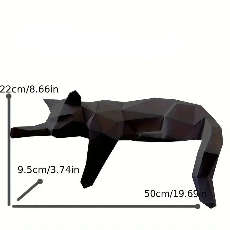 Katzenfigur | Modern Abstrakt Harz Langlebig Stilvoll Einzigartig Geschenk-Luzern Mode