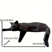Katzenfigur | Modern Abstrakt Harz Langlebig Stilvoll Einzigartig Geschenk-Luzern Mode