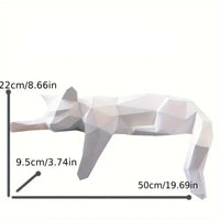 Katzenfigur | Modern Abstrakt Harz Langlebig Stilvoll Einzigartig Geschenk-Luzern Mode