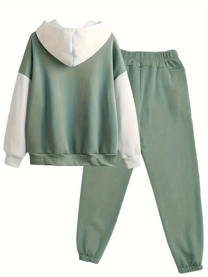 Unisex Hoodie Jogginganzug Set für Freizeit und Sport-Luzern Mode