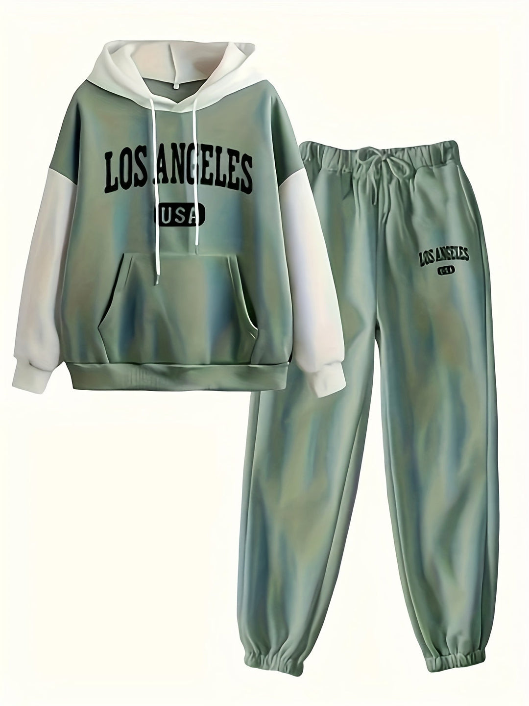 Unisex Hoodie Jogginganzug Set für Freizeit und Sport-XS-Luzern Mode