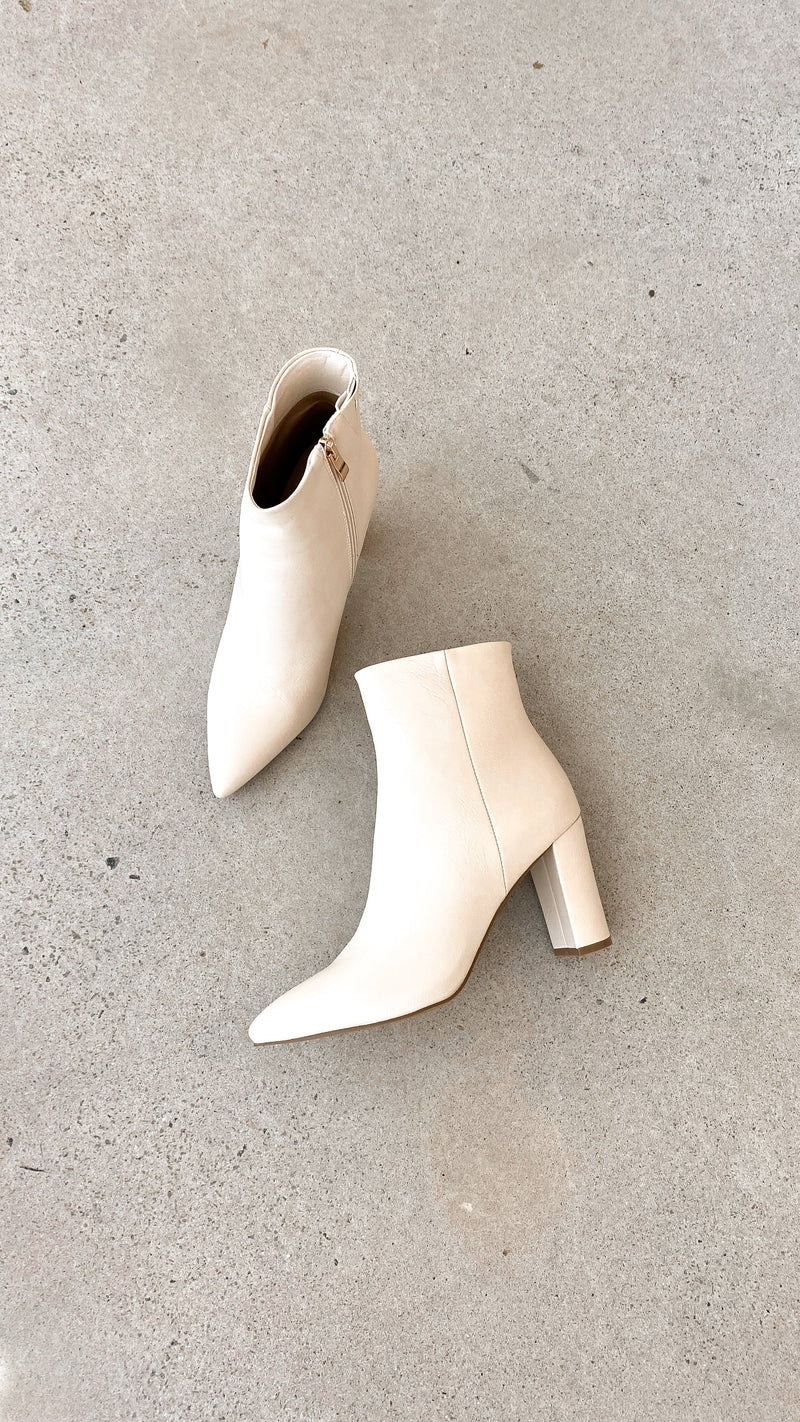 Damen Stiefeletten mit Blockabsatz und Reißverschluss-Luzern Mode