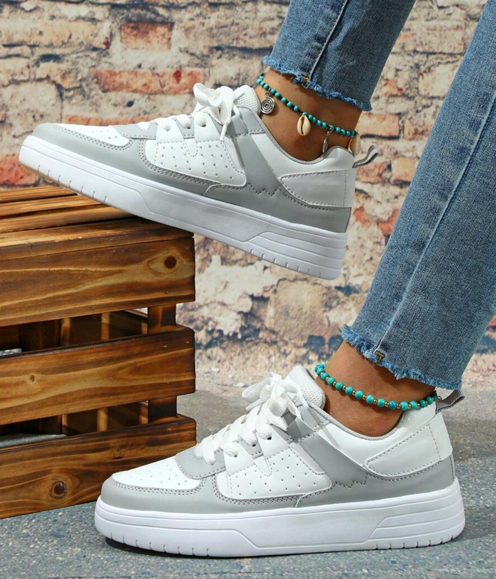 Damen Sneaker mit Komfortsohle und modernem Design-Luzern Mode