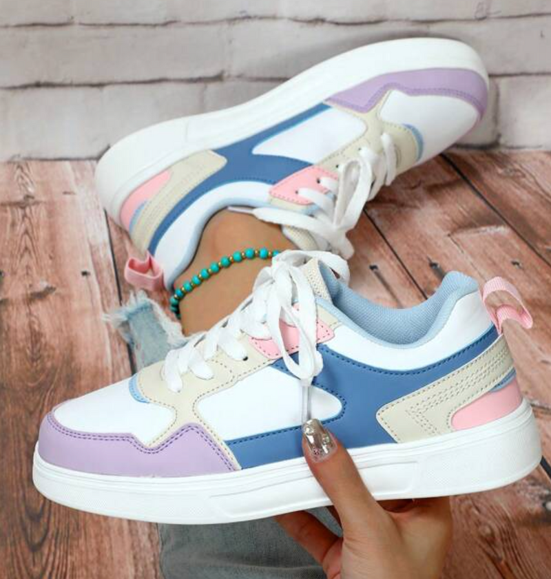 Damen Sneaker mit Komfortsohle und modernem Design-Luzern Mode