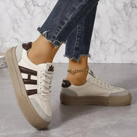 Chunky-Sohle | atmungsaktives Innenfutter | bequemes Fußbett | rutschfest | Alltag-Luzern Mode