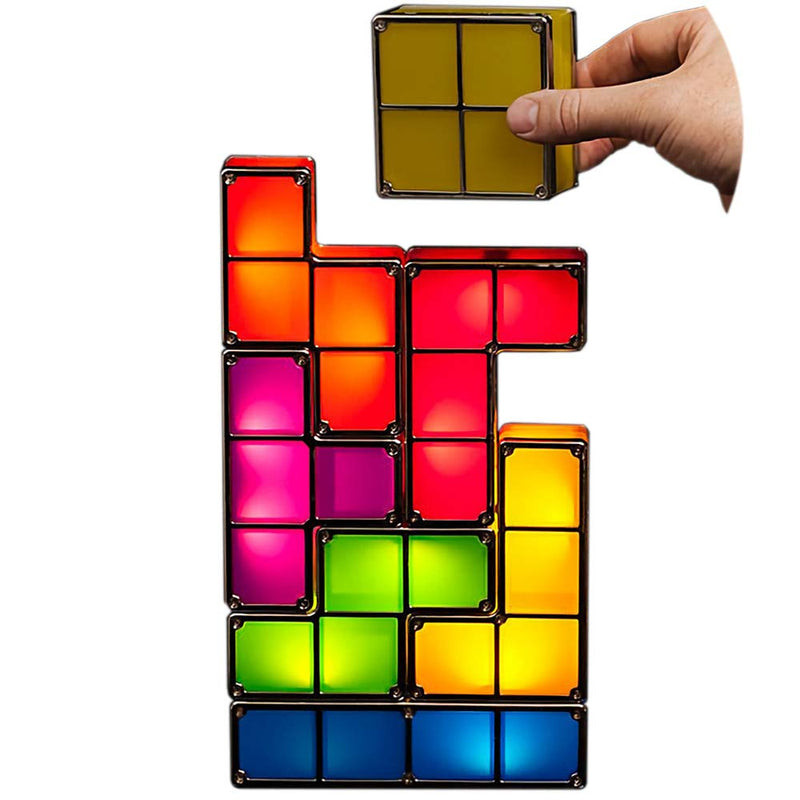 Tetris Lampe | Bunt | Kreativ | LED | Selbst Bauen | Interaktiv-Luzern Mode