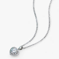 Herz-Anhänger-Kette | Sterling-Silber Stilvoll Langlebig Einzigartig Modisch-Luzern Mode