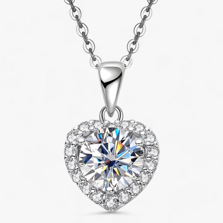 Herz-Anhänger-Kette | Sterling-Silber Stilvoll Langlebig Einzigartig Modisch-Luzern Mode
