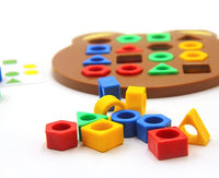 Formen-Spiel - Montessori Nachhaltig Holz Pädagogisch Entwicklung Spaß-Luzern Mode