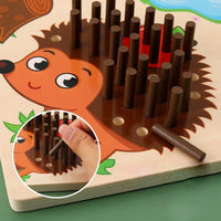 Kleinkind Zählspiel | Igel Sensorik Montessori Lehrreich Interaktiv-Luzern Mode