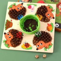 Kleinkind Zählspiel | Igel Sensorik Montessori Lehrreich Interaktiv-Luzern Mode