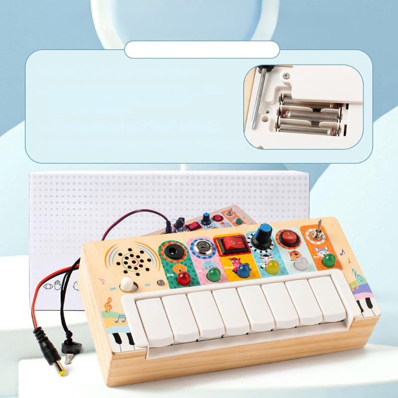 Montessori Baby Spielset | Lehrreich Interaktiv Lernspaß-Luzern Mode