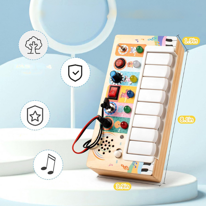 Montessori Baby Spielset | Lehrreich Interaktiv Lernspaß-Luzern Mode