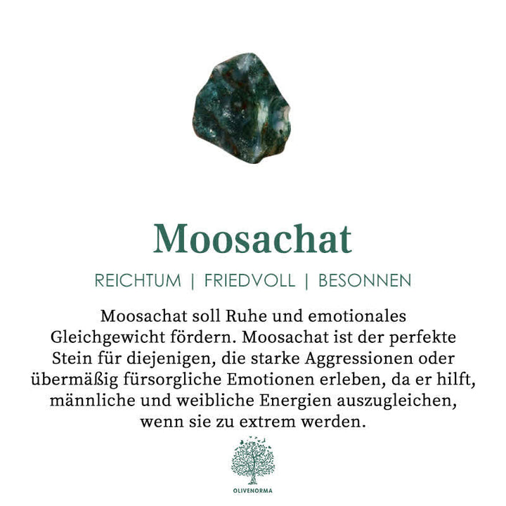 Rosenkranz-Halskette | Moosachat | Kreuzanhänger | Stilvoll | Schwarz-Luzern Mode