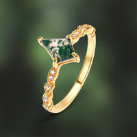 Schmuck für Damen | Halskette | Ohrringe | Ring | Gold | Kristall-Luzern Mode