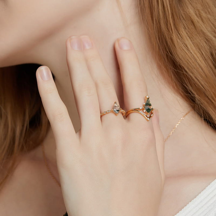 Schmuck für Damen | Halskette | Ohrringe | Ring | Gold | Kristall-Luzern Mode