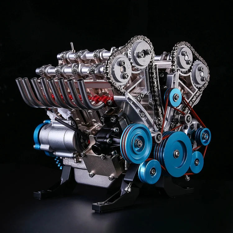 Motorblock Ornament | V8 | Zylinder | Detailliert | Dekorativ-Luzern Mode