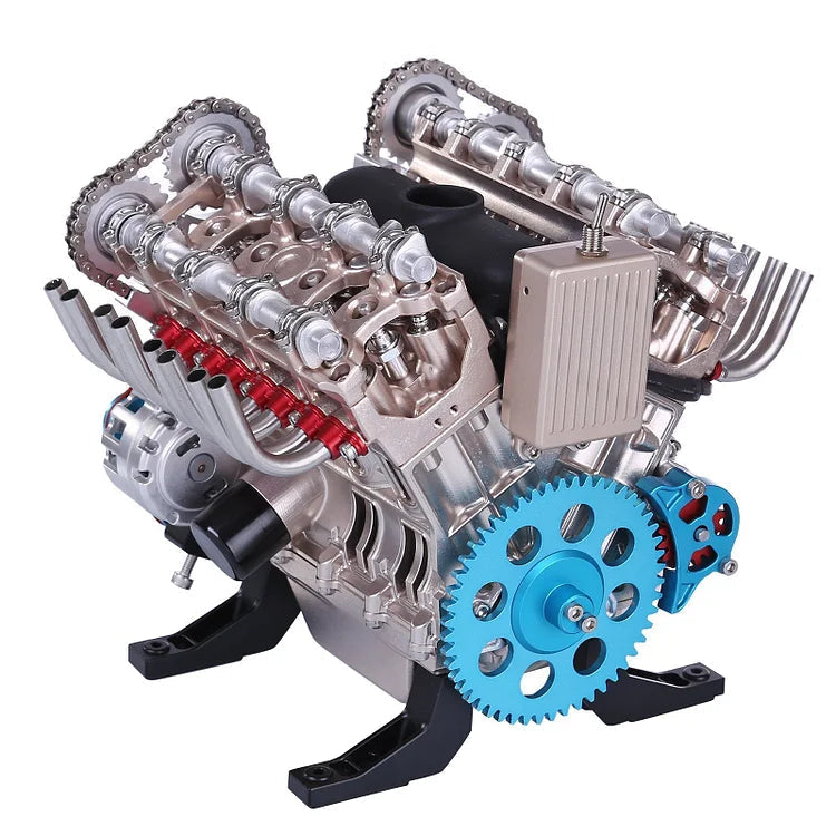 Motorblock Ornament | V8 | Zylinder | Detailliert | Dekorativ-Luzern Mode