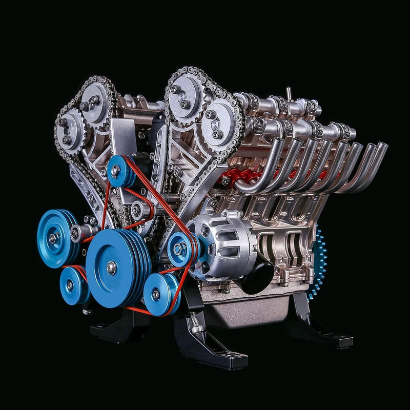 Motorblock Ornament | V8 | Zylinder | Detailliert | Dekorativ-Luzern Mode