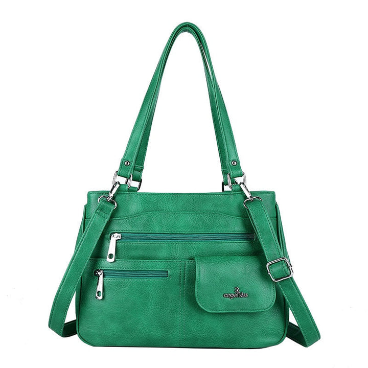 Multi-Compartment Damen Schulter- und Crossbody-Tasche – FlexiCarry