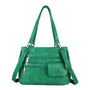 Multi-Compartment Damen Schulter- und Crossbody-Tasche – FlexiCarry