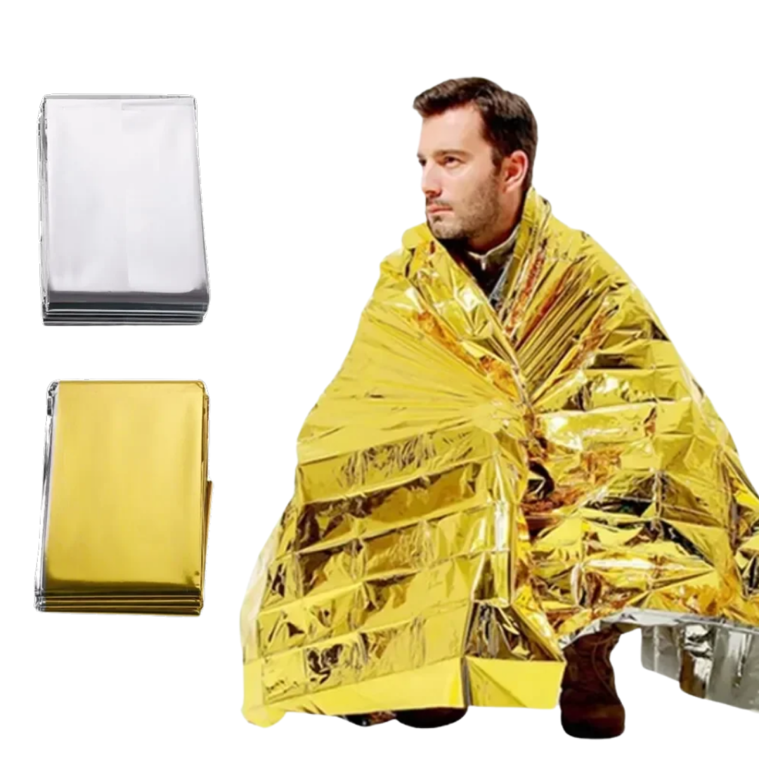 Notfall-Poncho | Isolierend Vielseitig Schützend Wasserdicht Winddicht-Luzern Mode