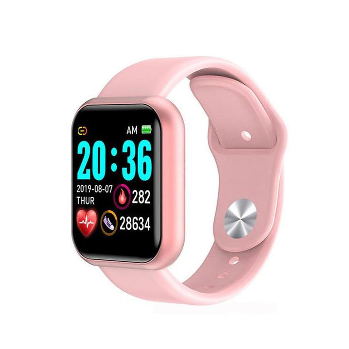 Smartwatch | quadratisch | multifunktional | App | Touchscreen | Sport-Rosa-Luzern Mode