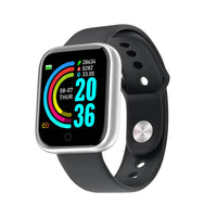 Smartwatch | quadratisch | multifunktional | App | Touchscreen | Sport-Schwarz-Luzern Mode